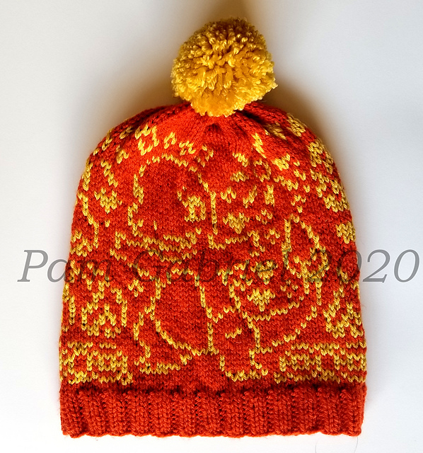 Charmander Fair Isle Hat