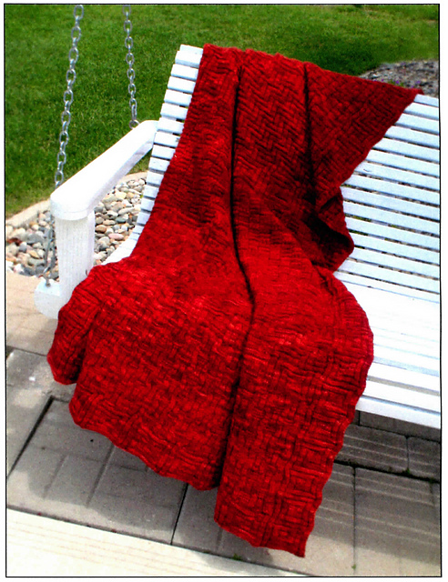 Rib & Welt Sampler Afghan