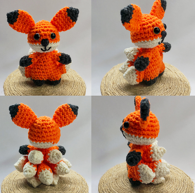 Ravelry: Nine-Tailed Fox pattern by MK Panaioti