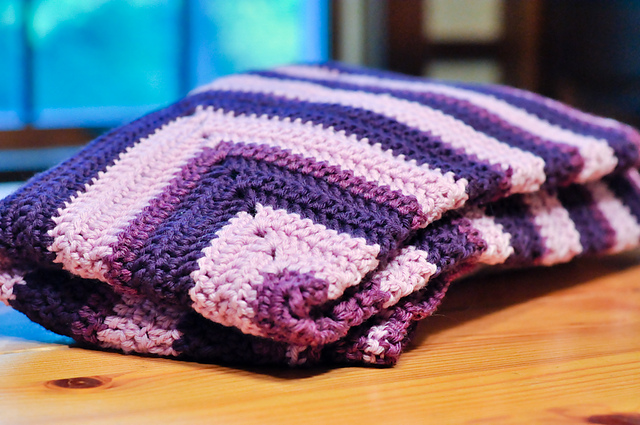 Strawberry Ice Cream Baby Blanket