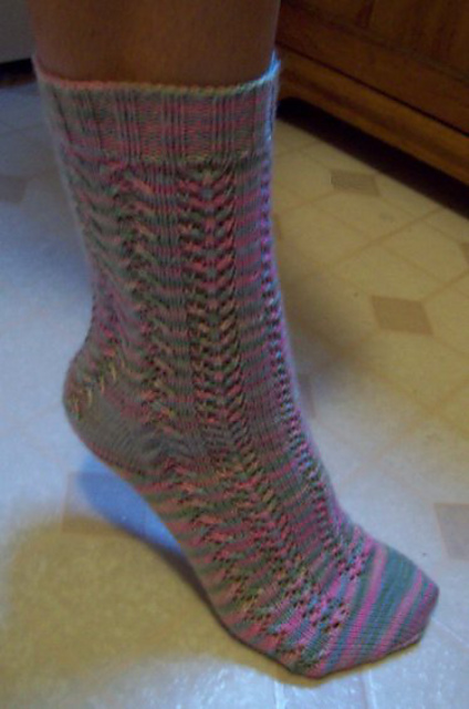 Crazy For Lacy Socks
