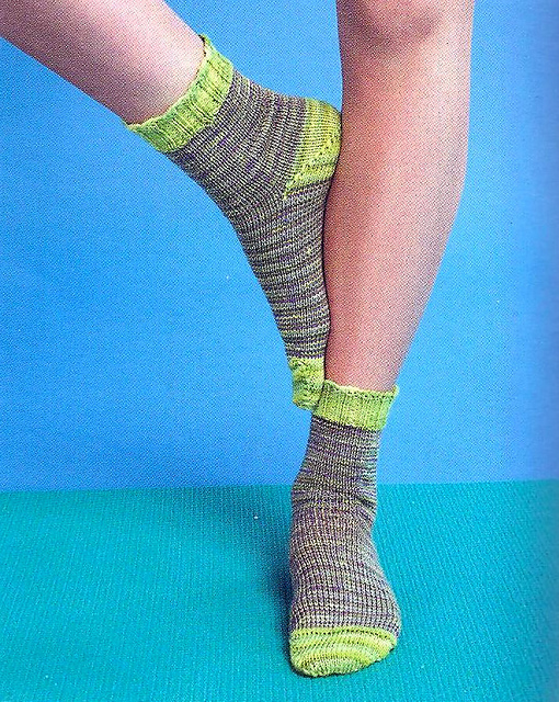Springtime Stripes Socks