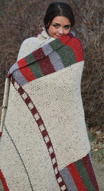 Painted Desert Afghan