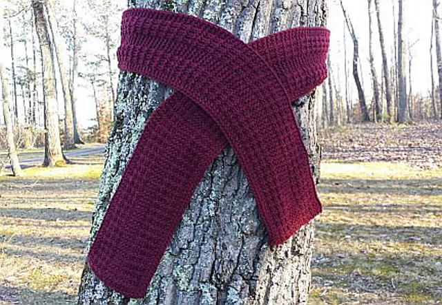 Dudester Scarf for the loom