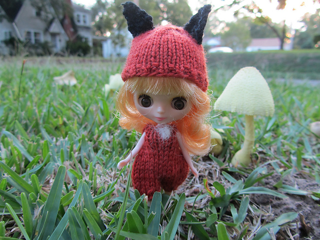 Fox Outfit for Petite Blythe