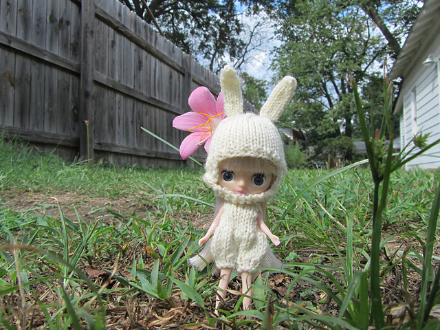 Rabbit Outfit for Petite Blythe