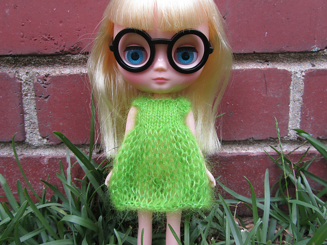 Mohair Dress for Middie