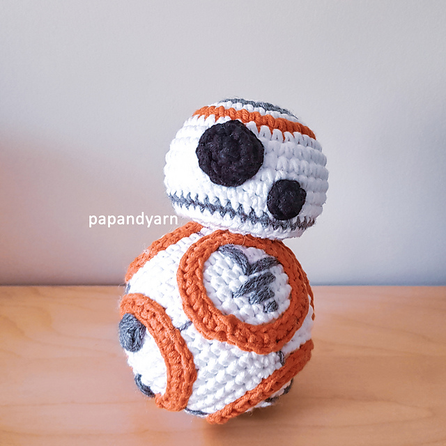 Ravelry: BB-8 droid pattern by Anna Wyszynska