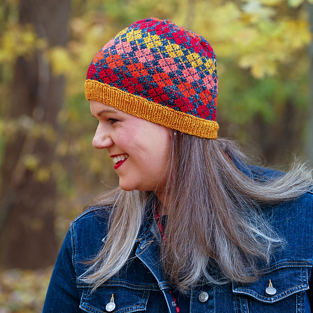 Argyle Style Hat