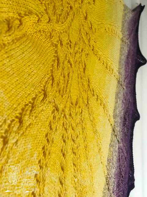 Halbrundtuch Viola