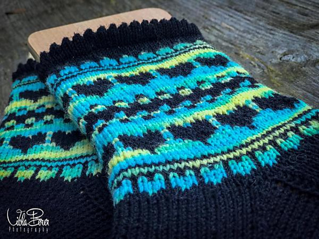 Hearts 4ever Stricksocken