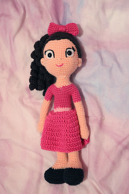Pink Princess Amigurumi