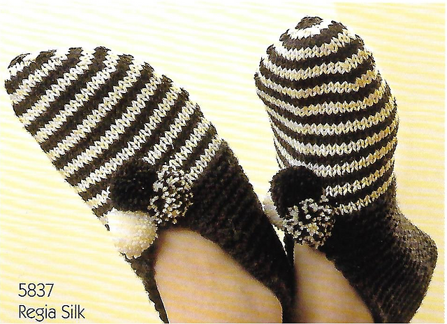 5837 Haussocken / Home socks