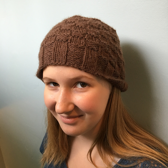 Basketweave Beanie