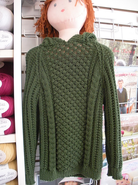 Childs Aran Pullover 2350