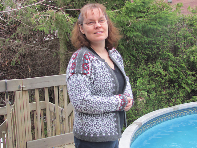 Kort og lang damejakke/Woman's short & long jacket