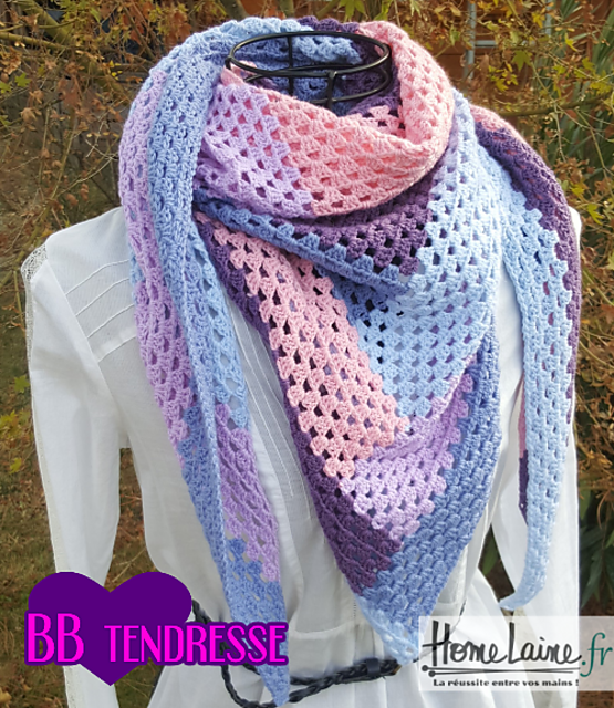 Châle "BB tendresse"