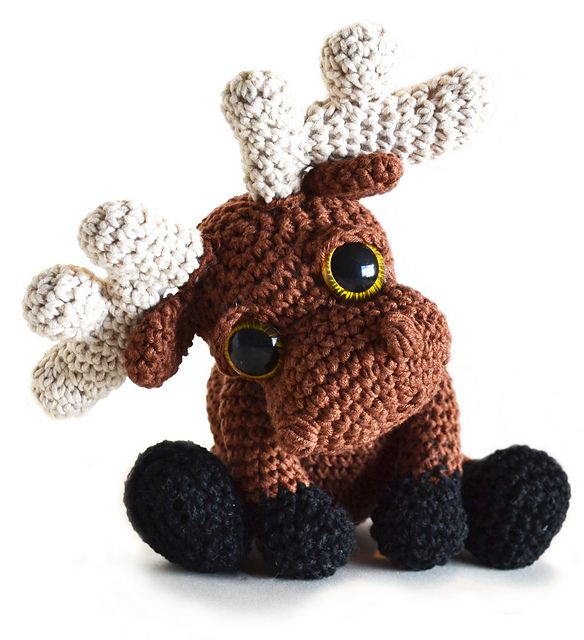Amigurumi Moose Mostyn