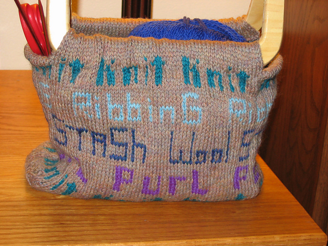 Knitter's Project Bag