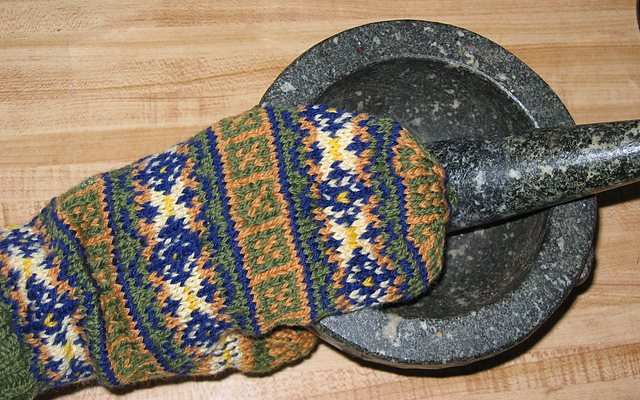Saxony: Mittens and Fingerless Gloves