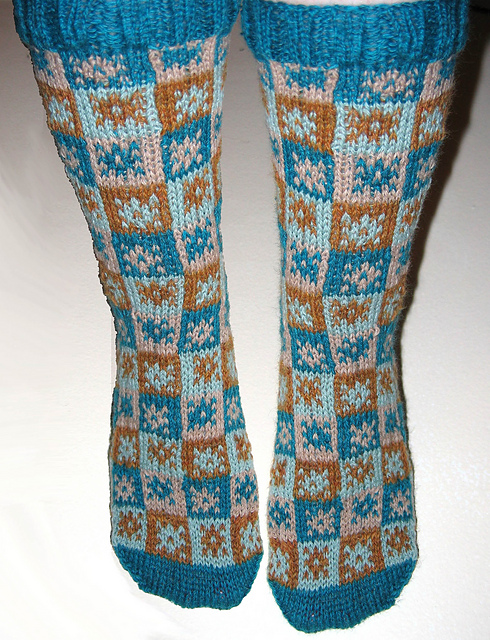 Ravelry: Blocks in the Socks pattern by Deborah Tomasello