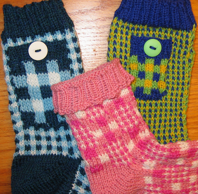 It's Plaid Plaid Plaid Plaid Sock