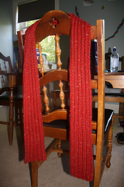 Fisherman ribs scarf