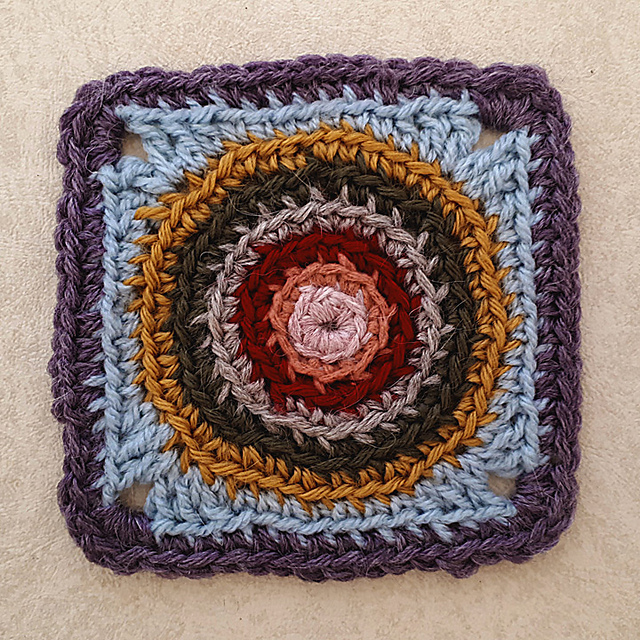 Wild Rose Granny Square