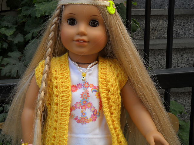 18" doll Julie's New Vest