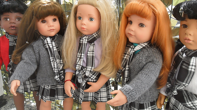Doll school sweater