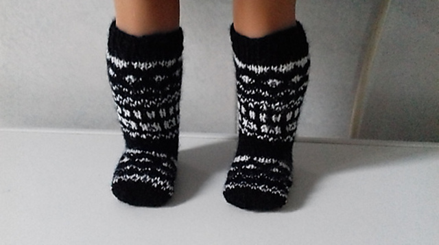 Auntie Sigrid's doll socks