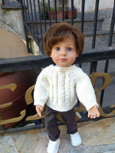 Little Kidz Aran sweater