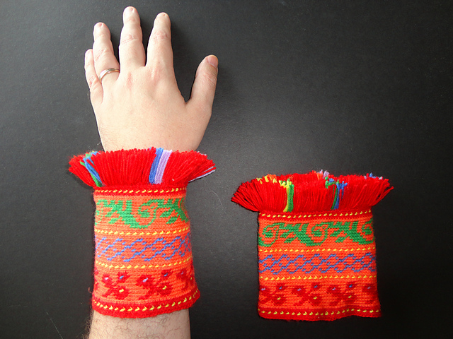 Folkloric Wrist Warmers
