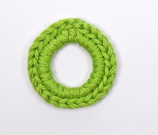 Circular Crochet Applique