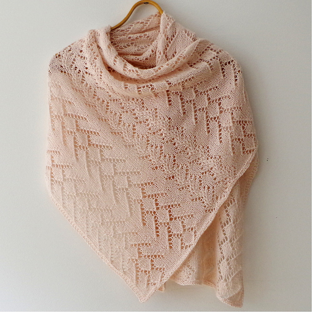 Lacy picnic shawl
