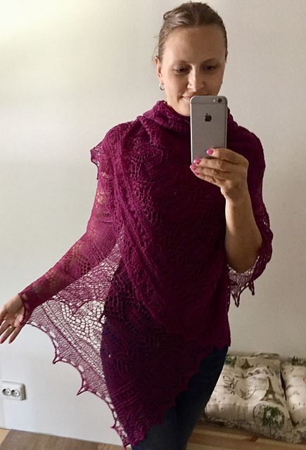 Facebook Shawl KAL 2018