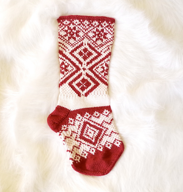 Starry Christmas Stocking
