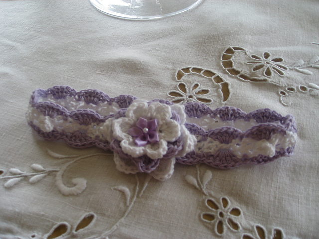 Scalloped Popcorn Headband