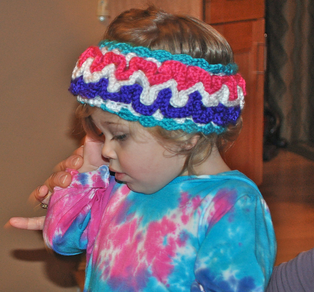 Ruffled Headband Earwarmer 12-083