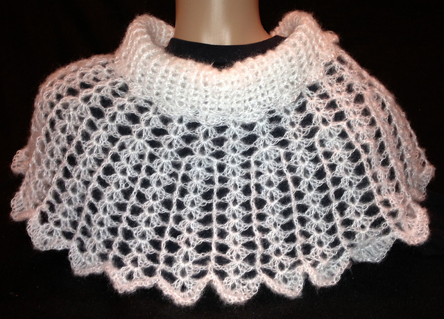 Snow Angel Cowl Poncho 12-086