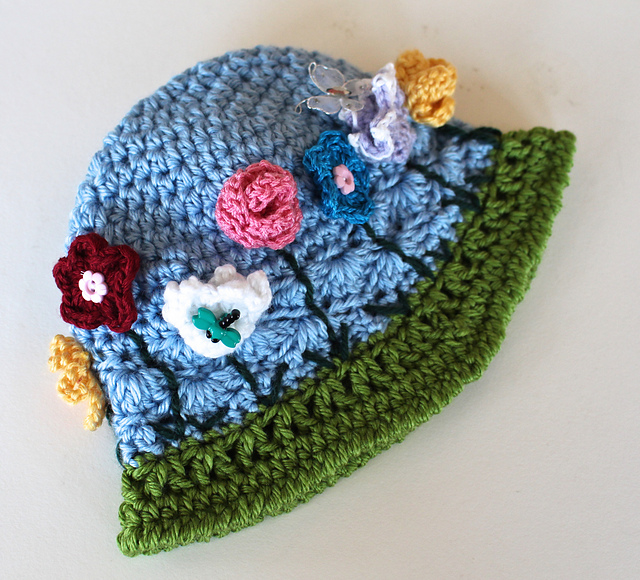 Chameleon Hat - May Flowers 14-132