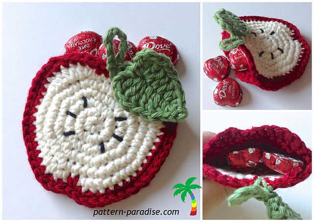 Back-to-School Apple Coasters & Pouch