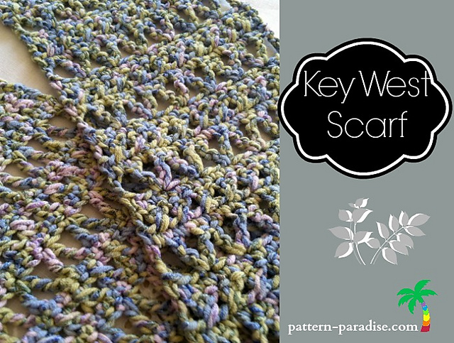 Key West Scarf, 12-060