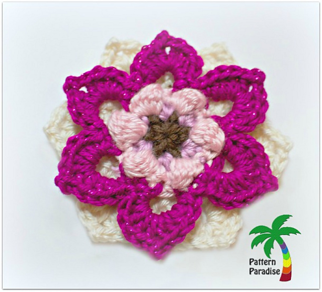 Fancy Flower Applique 15-183
