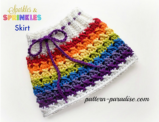 X Stitch Sparkles & Sprinkles Skirt