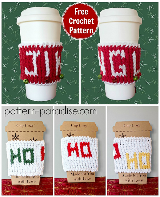 Holiday Graphic Cup Cozy