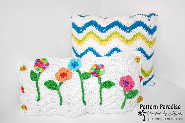Peaks & Valleys Chevron Pillow
