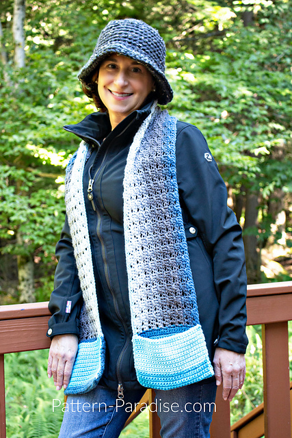Aster Pocket Scarf
