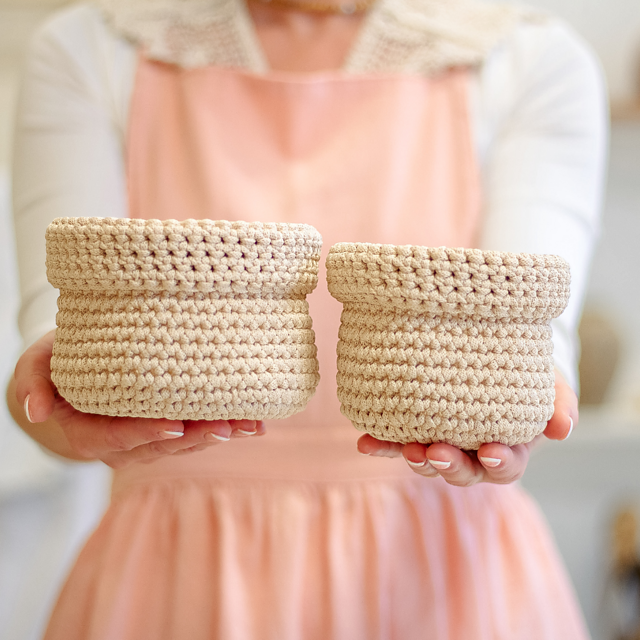 Round Storage  Basket