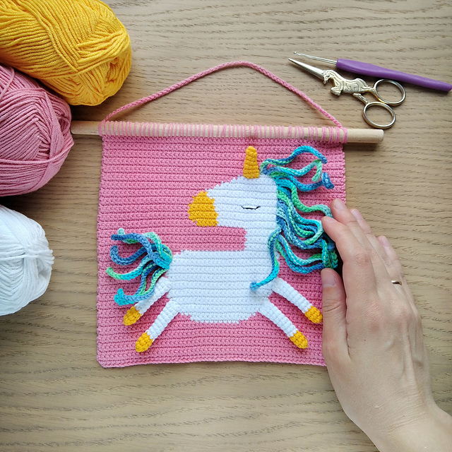 Wall Hanging Unicorn
